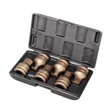 Pneumatisk topnøglesæt med 6 dele, 3/4 tomme, Cr-Moly.