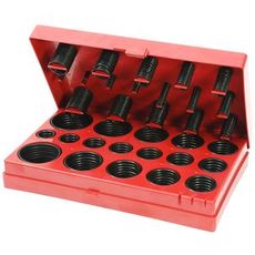 Sæt med 419 O-ringe, et must for mekaniske reparationer og vedligehold.