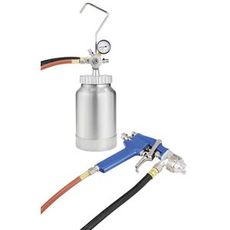 Farvesprøjte med separat tank på 2L, designet til professionel brug.