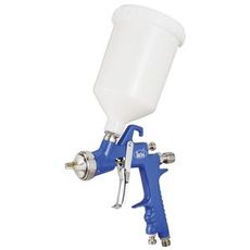 Farvesprøjte med øvre kop, perfekt til præcise applikationer.