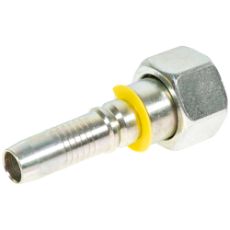 Interlock fitting Orfs 1.11/16-1 lige inv til sikre hydrauliske forbindelser.