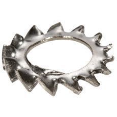 Tandede skiver M6 i 25-pak, holdbare og rustfrie for langvarig præstation.