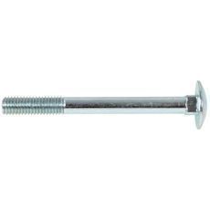 Vognbolt M8X60 i A2 rustfrit stål, perfekt til stærk og holdbar montering, 2 stykker.