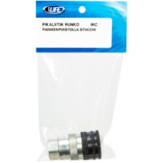 Hurtigkobling 3/8" hun med eliminator til effektiv funktion.