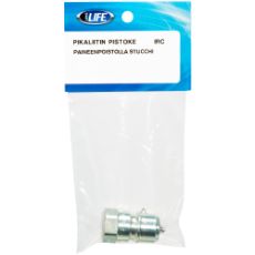 Stucchi hurtigkobling 3/8" han med eliminator for høj kvalitet.