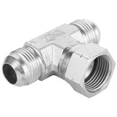 T-Kobling Jic 1.7/8, optimal til forbindelser i hydrauliske systemer.