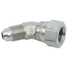 Vinkelkobling Jic 7/16 45 grader Indv-Udv til tilpasningsbare løsninger.
