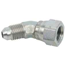 Vinkelkobling Jic 1.5/16 45 grader Indv-Udv, perfekt til rummelige installationer.