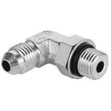 Jic 9/16-3/4 Unf vinkelkobling med 90 graders hældning, god til hydrauliske forbindelser.