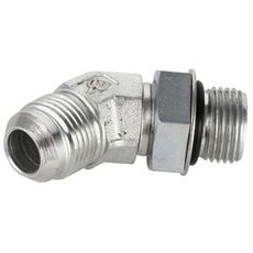 Vinkelforbindelse Jic 3/4-3/8 Bsp 45 grader for fleksible forbindelser.