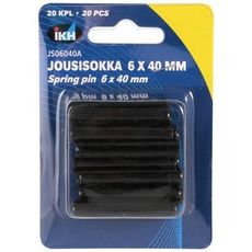 20 stykker 6x40 mm rørstifter til effektiv installation og reparation.