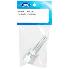 Jic 7/8-1/2 lige skruekobling med indvending gevind til pålidelig brug.