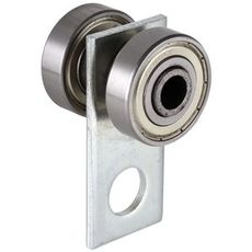 Praktiske skydedørshjul til nem installation og effektiv bevægelse af døre.