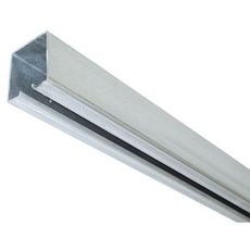 4M zinket skydedørsskinne, robust og pålidelig til skræddersyede dørsystemer.