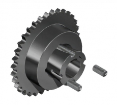 Kædehjul med Ø 88,0 mm for øget holdbarhed og driftssikkerhed.