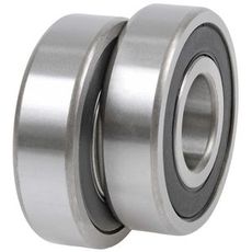 Højkvalitets sporkugleleje 12X32X10, pakke med 2 stykker for holdbarhed.