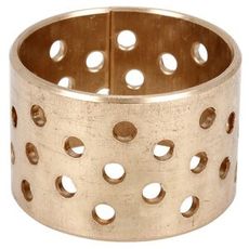 Glideleje 40X44X30mm i rødmetall, perforeret for bedst holdbarhed og funktion.