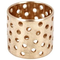 Perforeret glideleje 40X44X40mm af rødmetall, ideelt til maskinbrug.