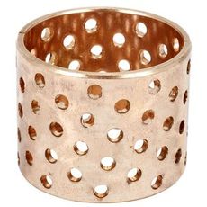 Rødmetall glideleje 45X50X40mm, perforeret for overlegen ydeevne og holdbarhed.