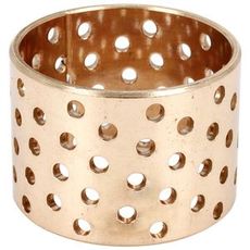 50X55X40mm perforeret glideleje af rødmetall, perfekt til landbrug og konstruktion.