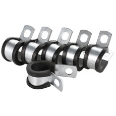 Gummiklemme 6,4Mm 6St