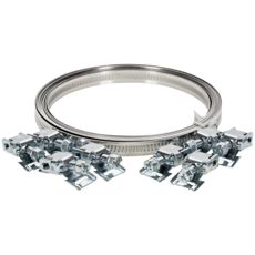 Slangerul 9,0X0,6Mm 3M + Slangelåsel 8St