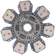 Lamelskrive 310 mm C-7, fjeder centrum med 16 tænder, perfekt til landbrugsmaskiner.