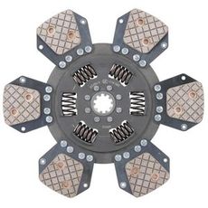 Fjedret lamelskive 310mm 10Z, designet til at håndtere barske arbejdsmiljøer inden for landbrug.