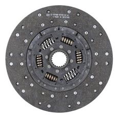 Fjedret center lamelskive 310 mm med 22 tænder, for optimeret kraftoverførsel.