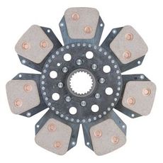 Lamelskive C-7, 330mm med 23 tænder, høj ydelse for tunge maskiner.