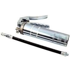 En enhånds fedtpresse fra Mato Lube-Shutle, perfekt til smøring af maskiner.