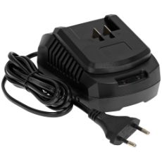 Standard 230V oplader til fedtsprøjte, enkel og effektiv.