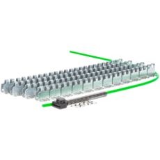 Reparationssæt til transportbånd, størrelse 4,8 - 6,4 mm, let at bruge.