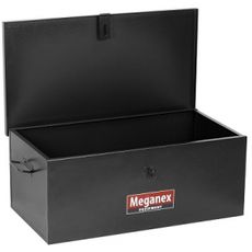 Ståltransportkasse med 100 liters kapacitet til sikker last.