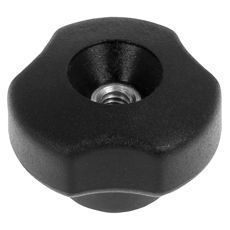 Kraftig ratsmøtrik M6 med 30mm diameter til alle typer byggeprojekter.