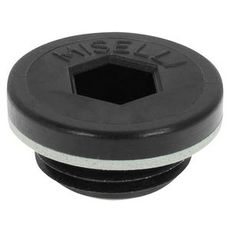 Sekskanthulprop M18X1.5, ideel til mekaniske applikationer, leveres i 2-pak.