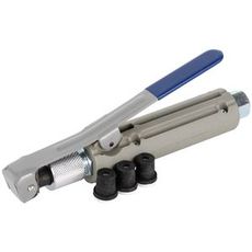 Komplet sæt med sandblæsningspistol til robuste blæsearbejder.