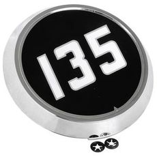 Rundt sidemærke 1865460M1, perfekt kompatibelt med forskellige traktor- og maskinmodeller.