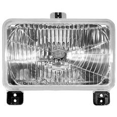 Rektangulær forlygte til MF 1693944M93, høj kvalitet til landbrugsmaskiner.