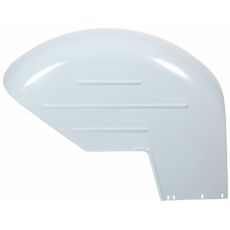 Skærm til venstre side af traktorer, måler 9" / 23 cm.