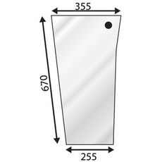 Sigtglas Nedre for MF Venstre-Højre 300 Serie, perfekt til dine behov.