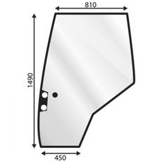 Dørglas Mf Venstre til 6000-8000 serien, ideel til udskiftning af beskadigede ruder.