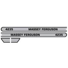 Decalsæt til MF 4235, en detaljeret løsning for at opfriske din traktor.