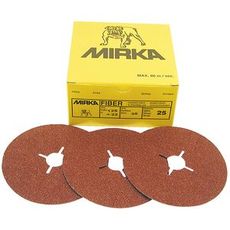 Fiber 125mm P36, optimal til grovslibning og overfladeforberedelse.