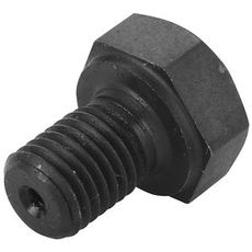 Udluftningsskrue med dimensionerne M8 x 1,0 mm.