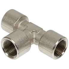 Indvendig 3/8 T-samling i messing, holdbar og pålidelig forbindelsesløsning.