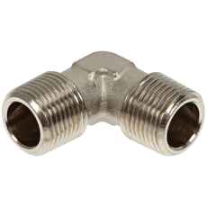 Vinkelkobling 1/2 90° udv i messing, ideel til diverse installationer.