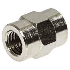 Muffe M5 i messing, ideel til andre komponenter og reparationer.