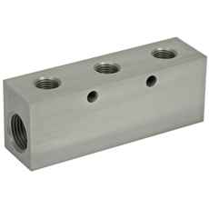 Fordelingsrør 1/4 tomme, 2+3 linje, optimeret for fleksibel installation.