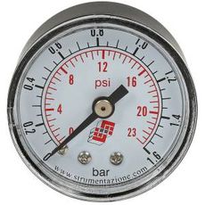 M40 trykmåler med 0-1.6 Bar interval til nøjagtige trykmålinger.